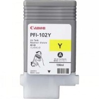 Canon 0898B001AA (PFI-102) Yellow Compatible Ink Cartridge, 130 ml