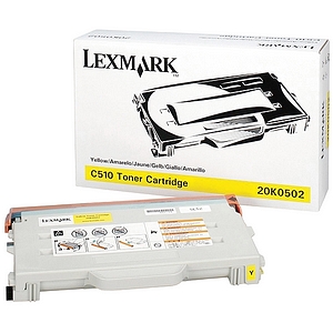 ..OEM Lexmark 20K0502 Yellow Toner Cartridge (3,000 page yield)
