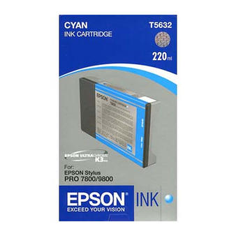 ..OEM Epson T563200 Cyan, Hi-Yield, Inkjet Cartridge, 220 ml
