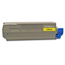 Okidata 43865717 Yellow Remanufactured Toner Cartridge (6,000 page yield)