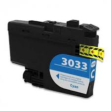 .Brother LC3033C Cyan Hi-Yeild Compatible Ink Cartridge (1,500 page yield)