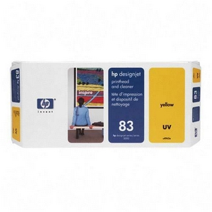 ..OEM HP C4963A (HP 83) UV Yellow, Printhead/Cleaner