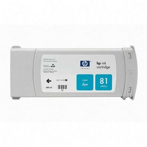 ..OEM HP C4931A (HP 81) Cyan Dye Ink Cartridge