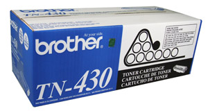 ..OEM Brother TN-430 Black Laser Toner Cartridge (3,000 page yield)