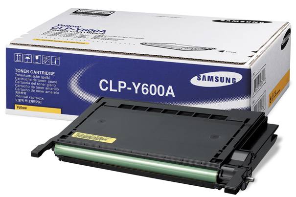 ..OEM Samsung CLP-Y600A Yellow Laser Toner Cartridge (4,000 page yield)