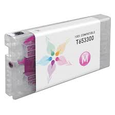 Epson T653300 Magenta Remanufactured Pigment Ink Cartridge (200 ml)