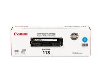 ..OEM Canon 12661B001AA (CRG-118) Cyan Toner Cartridge (2,900 page yield)