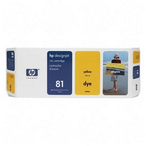 ..OEM HP C4933A (HP 81) Yellow Dye Ink Cartridge