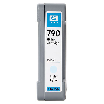 ..OEM HP CB275A (HP 790) Light Cyan Low-Solvent Ink Cartridge (1000 ml)