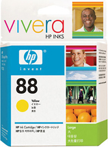 ..OEM HP C9393AN (HP 88XL) Yellow, Hi-Yield, Inkjet Cartridge (1,700 page yield)