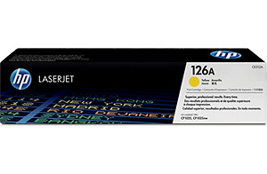 ..OEM HP CE312A (HP 126A) Yellow Toner Cartridge (1,000 page yield)