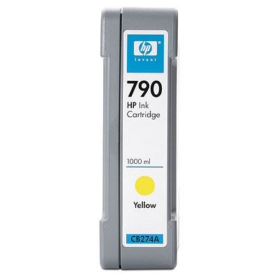 ..OEM HP CB274A (HP 790) Yellow Low-Solvent Ink Cartridge (1000 ml)