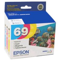 ..OEM Epson T069520 Multi-pack, CYM, Durabrite Ulta Inkjet Cartridges