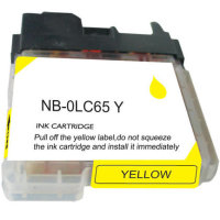 .Brother LC-65HYY Yellow, Hi-Yield, Compatible Inkjet Cartridge (750 page yield)