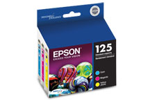 ..OEM Epson T125520 Color, Hi-Yield, Combo Pack (C/M/Y) Ink Cartridges