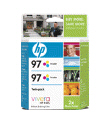 ..OEM HP C9349FN (HP 97) Tri-Color, Hi-Yield, 2 Pack, Print Cartridges (450 X 2 page yield)