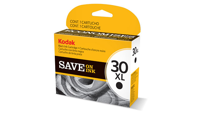 ..OEM Kodak 1550532 (Type 30XL) Black, Hi-Yield, Ink Cartridge (670 page yield)