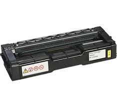.Ricoh 407656 Yellow Compatible Toner Cartridge (6,000 page yield)