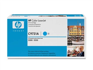 ..OEM HP C9731A (HP 645A) Cyan Toner Cartridge (12,000 page yield)