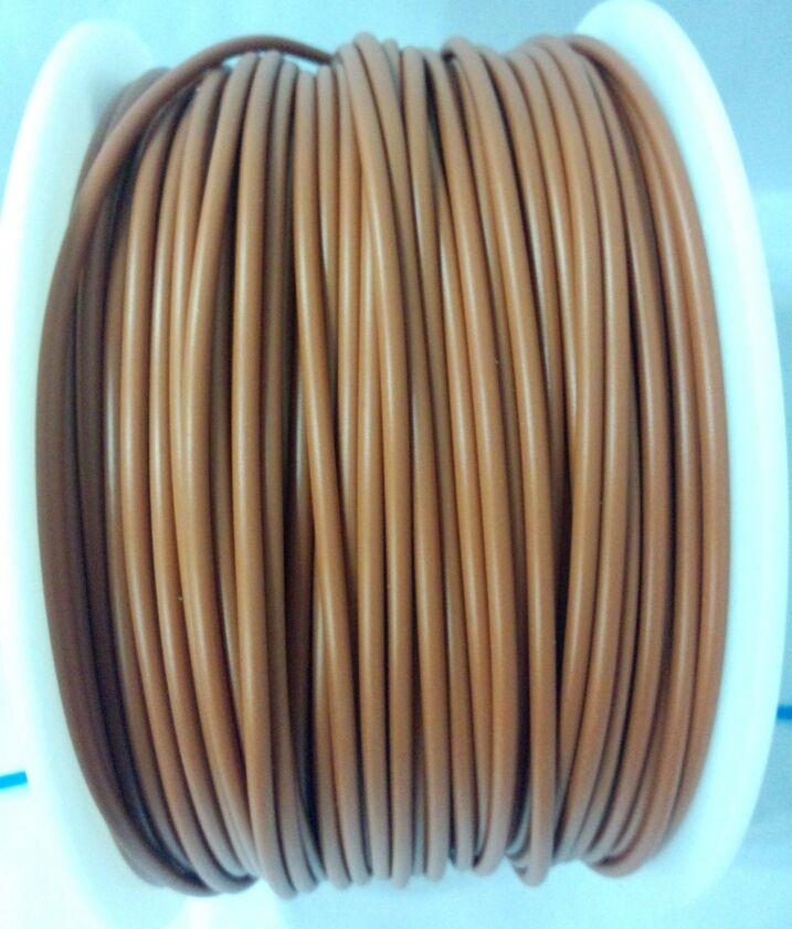 Sold Brown 3D Printing 1.75mm PLA Filament Roll