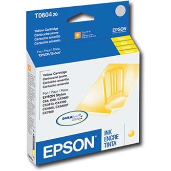..OEM Epson T060420 Yellow Ink Jet Printer Cartridge (600 page yield)