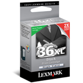 ..OEM Lexmark 18C2170 (#36XL) Black, Hi-Yield, Return Program, Printer Inkjet Cartridge (475 page yield)